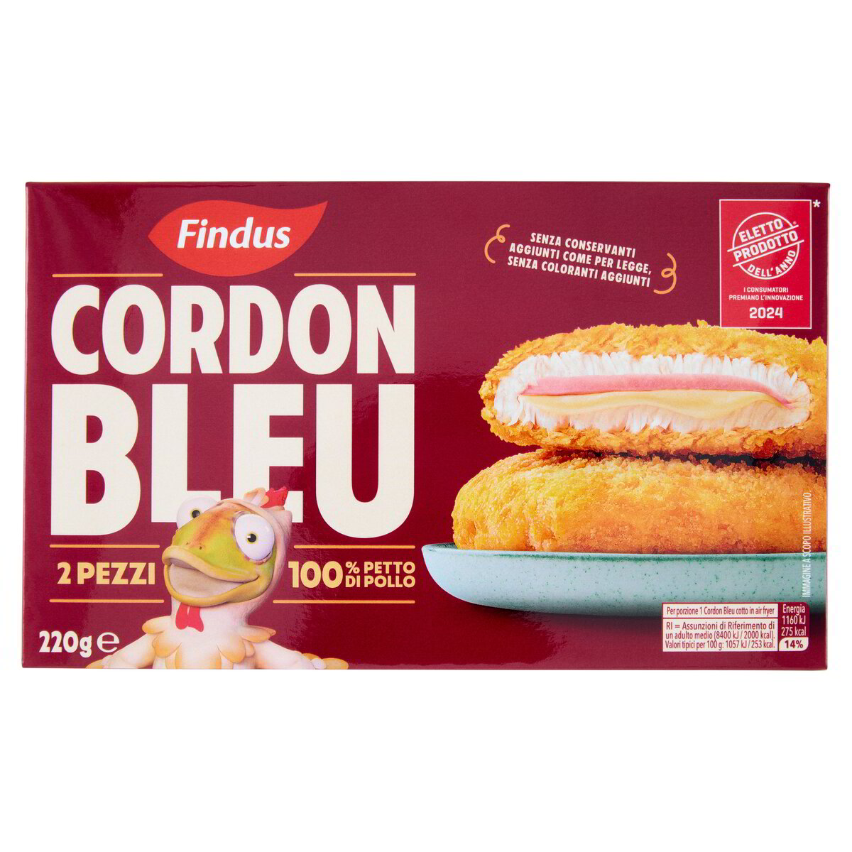 Findus Cod Findus Cordon Bleu 220 g spesa online Supermercati Visotto | cod: 0004334